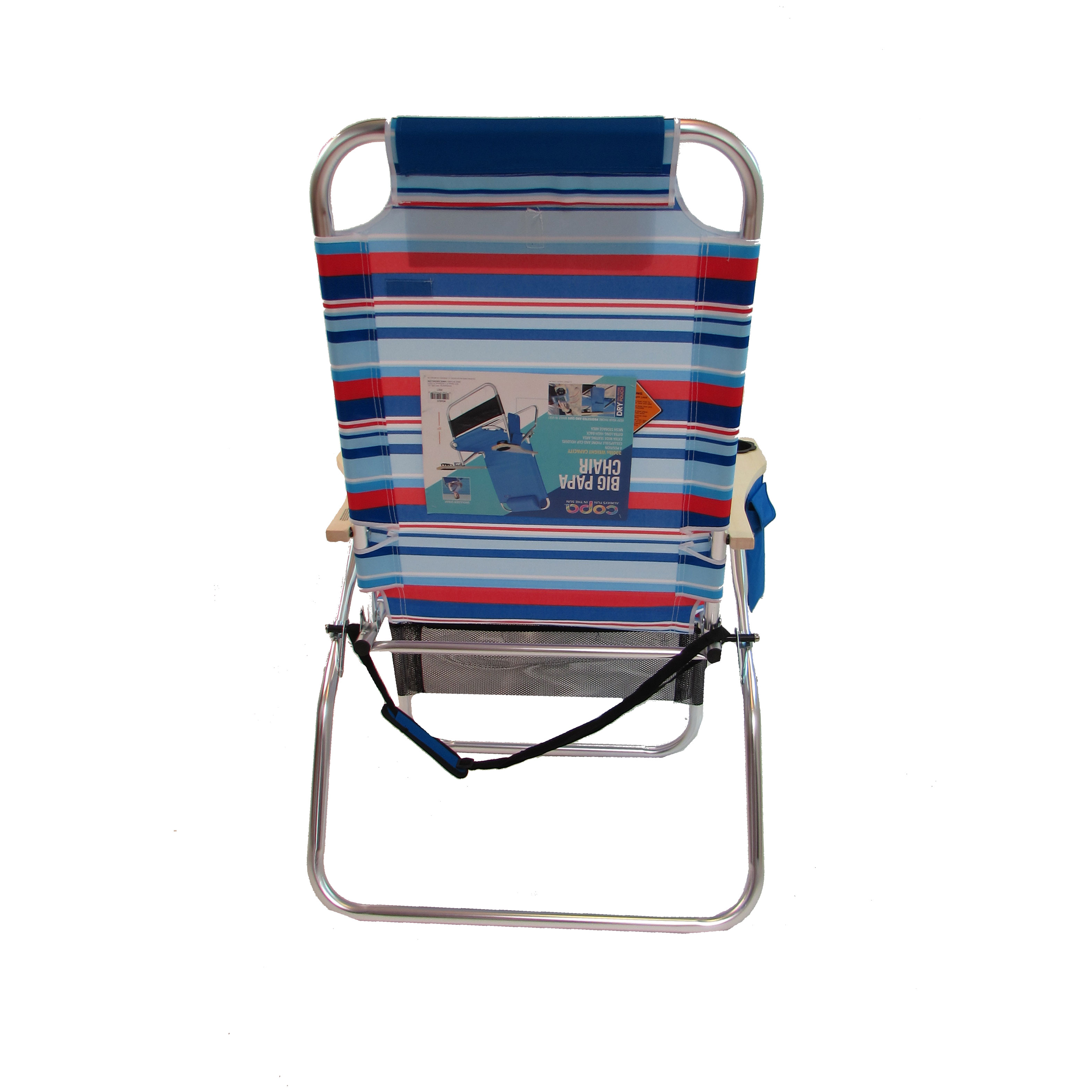 4 Position Big Papa Aluminum Chair With Pillow By Jgr Copa